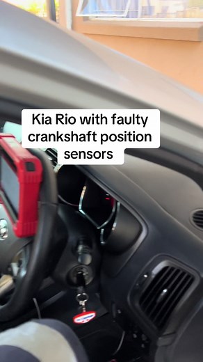 Kia Rio: Solving Faulty Crankshaft Position Sensor Issues