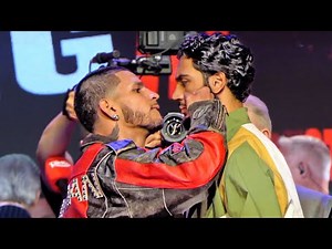 FIST FLY! • Edgar Berlanga vs Hamzah Sheeraz FACE OFF | Ring & DAZN Boxing