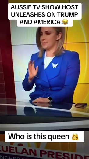 Aussie today show host goes off script and rants about trump and America 🇺🇸 #auspol