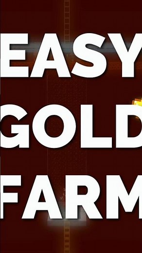 Easy Gold Farm 1.21 Minecraft
