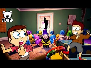 Toy Attack on Teddy : STUFFED Horror Game | Shiva and Kanzo Gameplay