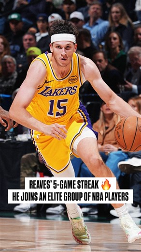 A HISTORIC start for Austin Reaves through 5 games: 34.2 PPG | 5.6 RPG | 10.0 APG 🌟 3rd player EVER to record 170 PTS & 50 AST through the first 5 games 🌟 7th player EVER to tally 25 PTS & 5 AST in each of the first 5 games of a season... and the only Laker to do so since Jerry West in 1970-71! | NBA