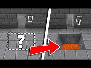 TUTO PIÈGE À LAVE ULTRA EFFICACE ! | Minecraft