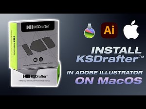 How to install script KSDrafter in MacOS installation guide for Adobe Illustrator 2025, 2024
