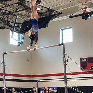 230K views · 2.3K reactions | Thalia, L8 Child C NYS champion. This 9.850 UB routine is ridiculous! | Gotham Gymnastics | Facebook