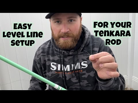 EASY Level Line Tenkara Setup!