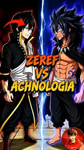 Acnologia vs😱ZerefXImmortal bhi dara King se #fairytail #fairytailanime#anime #shorts@‪@Animelopero‬