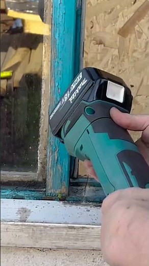 Taking out an old wooden window #demolition #woodenwindows #windowremoval #renovation #building