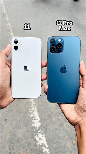 iPhone 11 Vs iPhone 12 Pro Max || Camera Zoom Test! #shorts