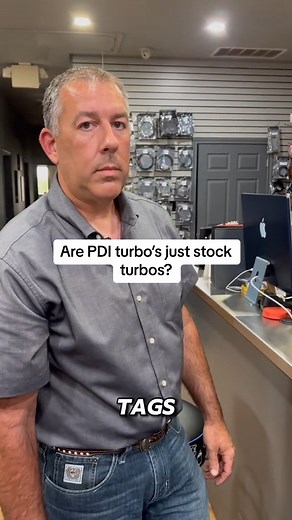 Are PDI turbos just stock turbos with a fancy tag on them? Let us know in the comments. #diesel #mechanics #truckdriver #mechanicshop #engine #pdi #turbo | Big Shop Diesel Services