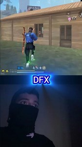 🎮When DFX gets angry🥶😱🔥 #freefire #garenafreefire #shortvideo #shorts