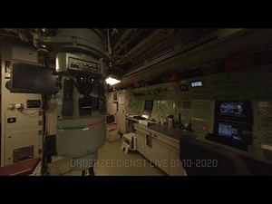 Flying a Drone Through a Submarine