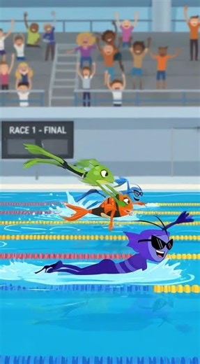 As Naftalinas - Baratotal nadando na piscina