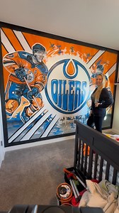 1.3K views · 7.1K reactions | Hockey mural for an Oilers fan • #mural #art #artist #timelapse #timelapsevideo #timelapseart #artwork #watchmepaint #muralist #muralstreetart #muralpainting #paint #painting #handpainted #diy #timelapsed #viral #viralart #foryou #foryoupage #fyp #fypage #freehand #freehandartwork #freehandart #freehanddrawing | Rachel Lancaster | Facebook