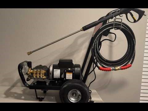 Canpump Electrojet CR3000: 2 hp Electric Pressure Washer 120 V, Unboxing and Assembly