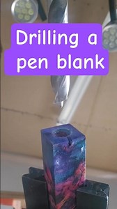 back to the wood lathe turning a pen. #woodworking #burl #stabilizedwood #fyp #penturning