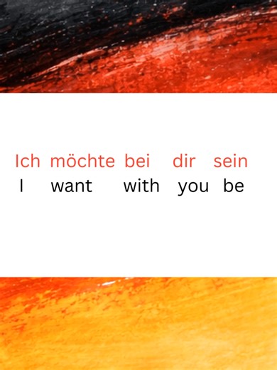 Lerne Deutsch mit der Interlinearmethode