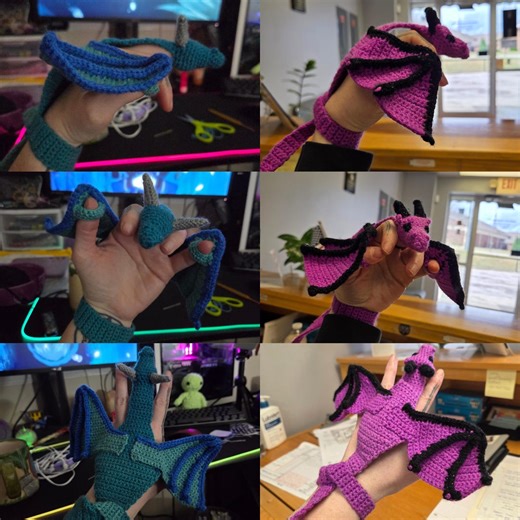 Dragon Hand Puppet Pattern - Etsy