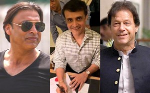 Shoaib Akhtar compares Sourav Ganguly with Imran Khan