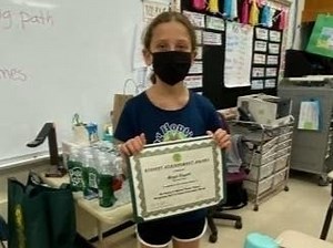 Princeton 4th Grader Wins County-Wide Poster Contest