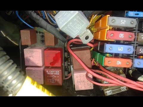 principe de fonctionnement d'un relais 12 V