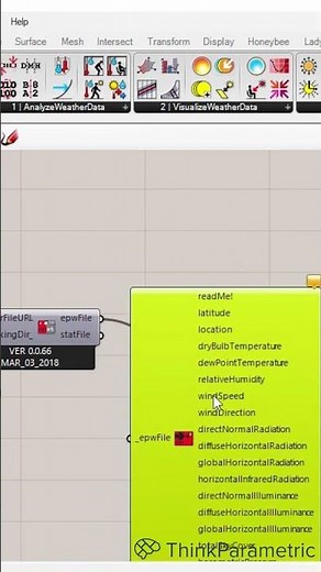 How To Create A Sun Path With Ladybug Tools In Grasshopper #parametricdesign