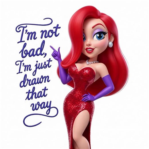 💋✨¿El secreto de Jessica Rabbit? #shorts #JessicaRabbit #cute