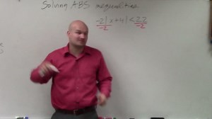 Solving absolute value inequalities when there are infinite many solutions