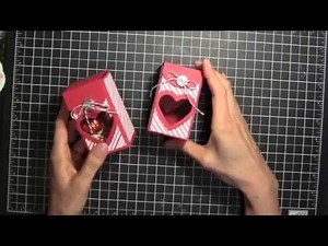 How to Make a Valentine Treat Box! Elaine's Creations