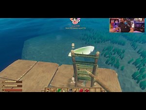 Auronplay (JUEGA RAFT-- PARTE 1 )🏠 haciendo una mansion en el agua :o