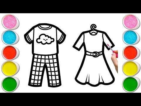How to Draw Clothes for Kids | Easy Drawing Tutorial!