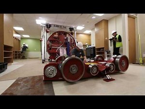 Assembling the Elekta at Riverside Shore Memorial Hospital