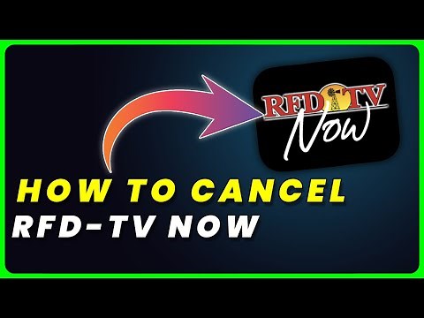 How to Cancel RFD TV Now Subscription