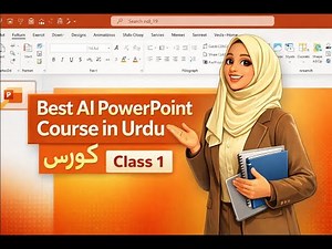 PowerPoint Home Tab Complete Tutorial | Best AI PowerPoint Course in Urdu + Hindi | Class 1