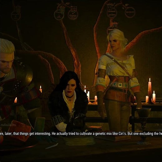 "Study Lara's Gene. Falka..." | Witcher 3 Wild Hunt #gaming #thewitcher3