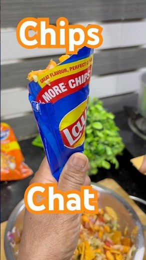 Chips chat easy evening snack #food #chipschat #recipe #chips #cooking #easyrecipe