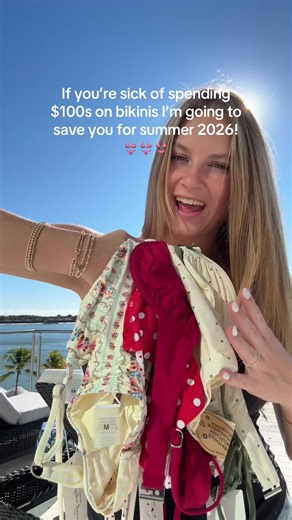 If you’re sick of spending $100s on bikinis I’m going to save u and ur wallet for summer 2026! #affordablebikinis #wheretobuyaffordablebikinis #goodqualitybikini #europeansummerswim