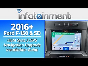 2016+ F-150 / 2017+ F-250 F-350 - OEM Sync 3 GPS Navigation Upgrade - Easy Plug & Play Install!