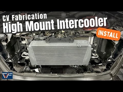 How to install a CV Fab high mount intercooler on a Gen 3 Raptor!! **coupon code in description**