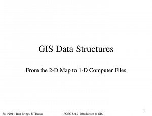 GIS Data Structures - SlideServe
