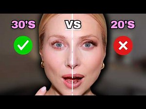 “my makeup looks CAKEY now I’m in my 30s?!”