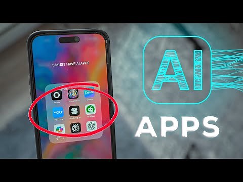 5 MUST HAVE AI Apps for iPhone in 2025