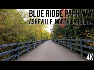Asheville, North Carolina (Blue Ridge Parkway) - 4K Drive