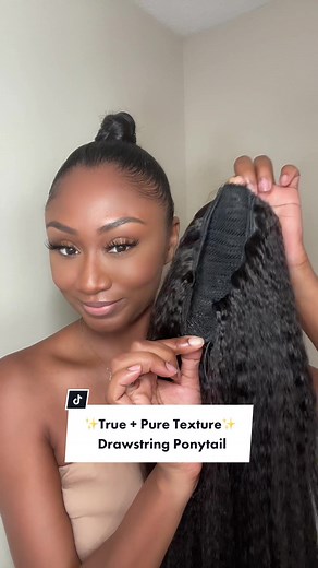 Relaxed Natural Ponytail for Effortless Styling