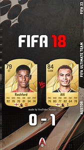 30K views · 10K reactions | Rashford VS Dele Alli! FIFA 18 - FC 25 . . . Want to see more fifa evolution! Check out my YouTube channel, link in Profile BIO or search -> AustorFIFA on YouTube  . . #FIFA23Ratings #reels #fut23 #eafc24 #fifahistory #fifaevolution #realmadrid . . . Follow me for more: @austor_official . . Tags: #araujo #fifa23 #austor | Austorfifa | Facebook