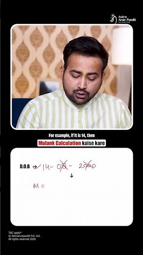 How to calculate Your Mulank | By Astro arun pandit