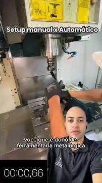 Você ainda faz setup manual na sua máquina CNC?