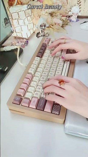 Satisfying of Pure Keyboard Typing Therapy, Asmr Keyboard Typing #typingsound #asmr #sleepaid