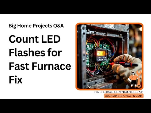 Furnace LED Flash Count Tutorial for Accurate Diagnostics