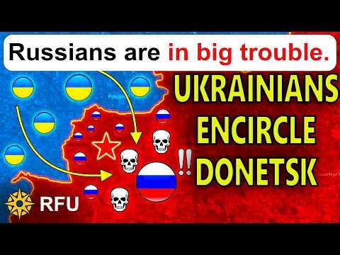 Ukrainians isolate Donetsk cutting off ammunition and fuel to Russian forces